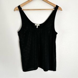Joie Silk Tank Black Small S